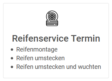 Reifenservice-Termin